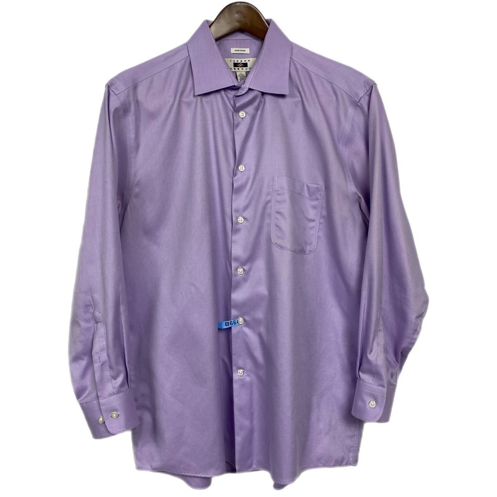 Joseph Abboud Men’s Egyptian Cotton Button Front‎ L/S Dress Shirt Size 17 32/33